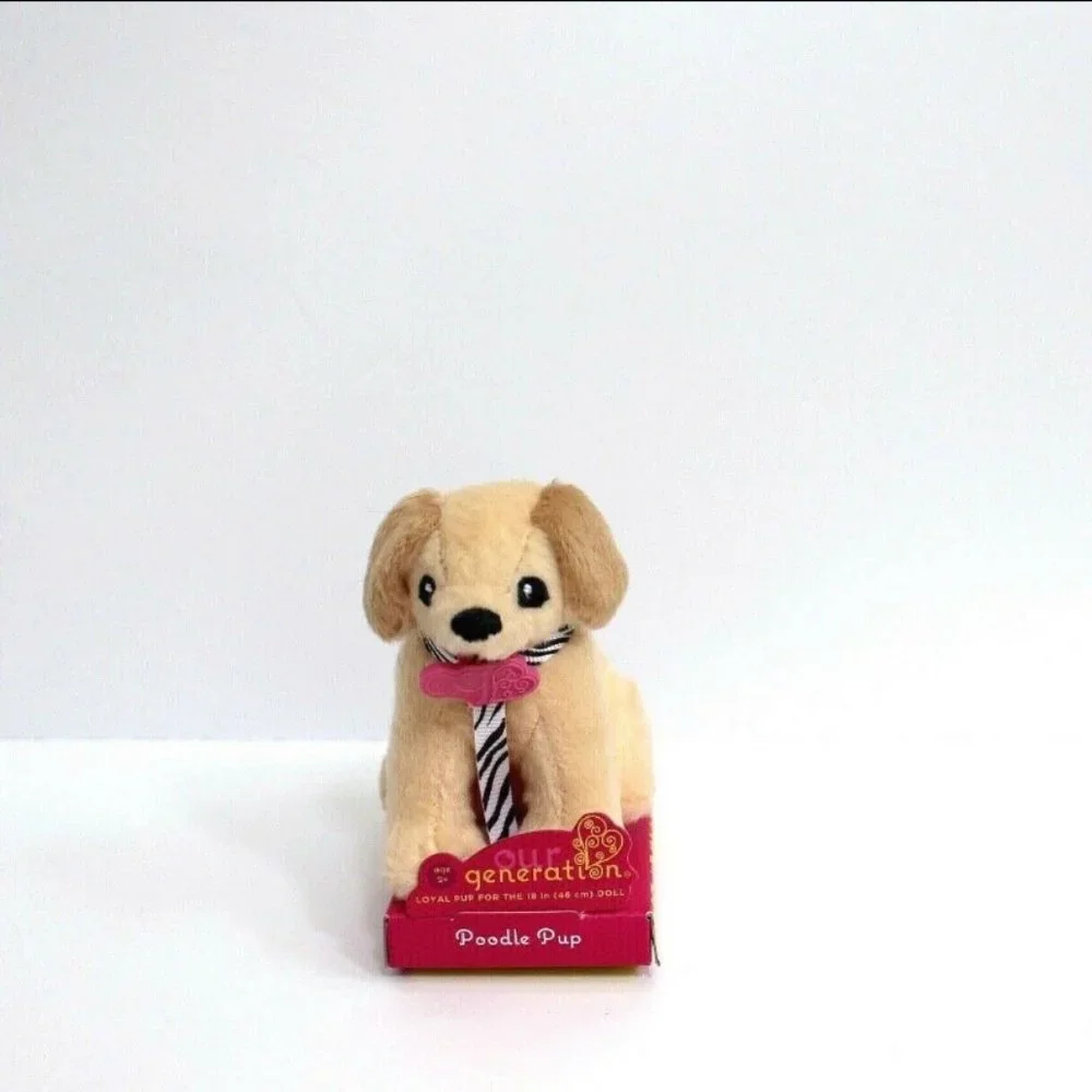 Our Generation Poodle Pup Mini Loyal Pup Collection Plush 3.5 inches